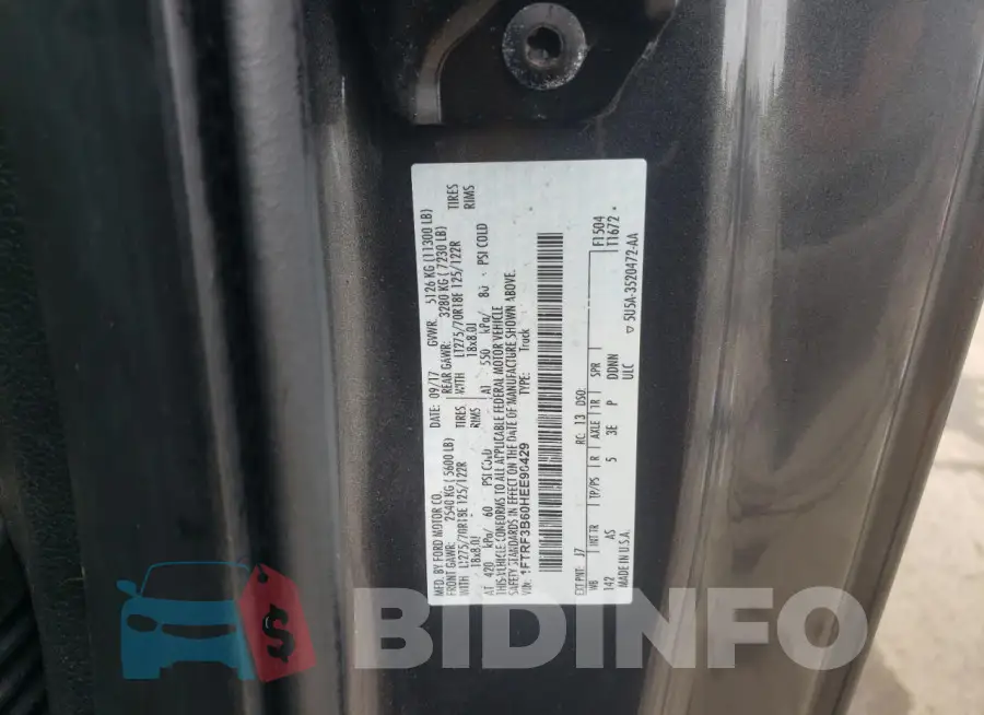 1FTRF3B60HEE90429 Photo# 12