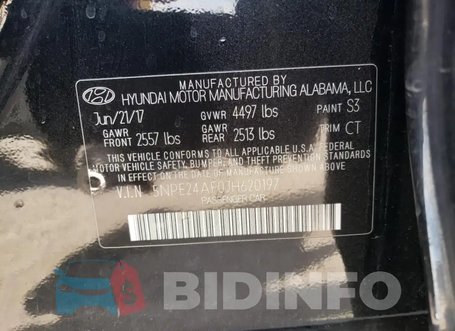5NPE24AF0JH620197 Photo# 12