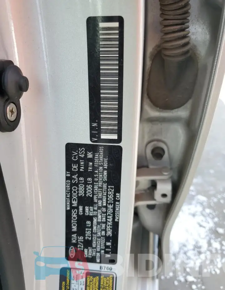 3KPFK4A76HE106821 Photo# 12