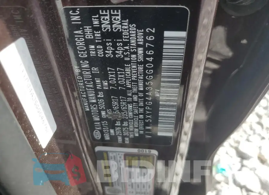 5XYPG4A35GG046762 Photo# 14