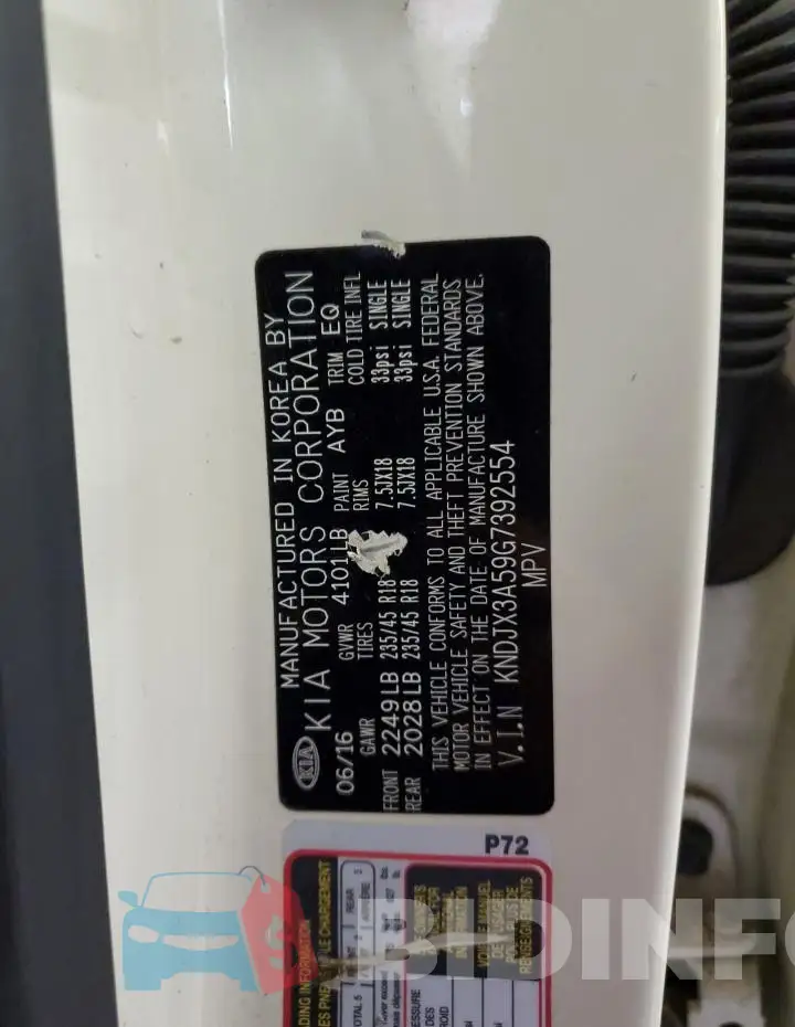 KNDJX3A59G7392554 Photo# 12