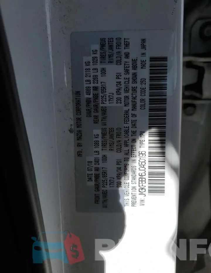JM3KFBBM6J0450196 Photo# 13