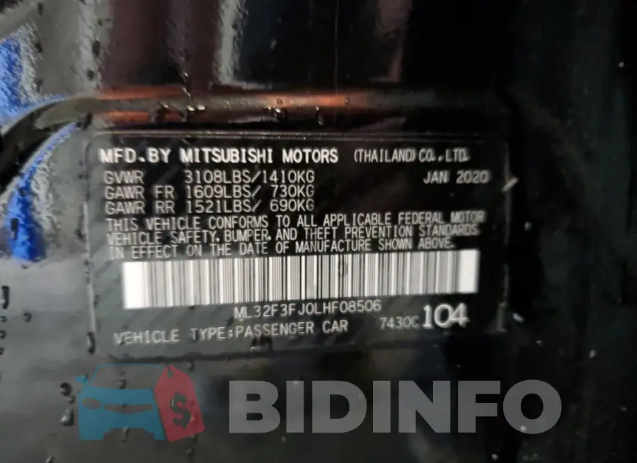 ML32F3FJ0LHF08506 Photo# 12