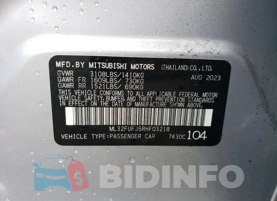 ML32FUFJ5RHF03218 Photo# 12