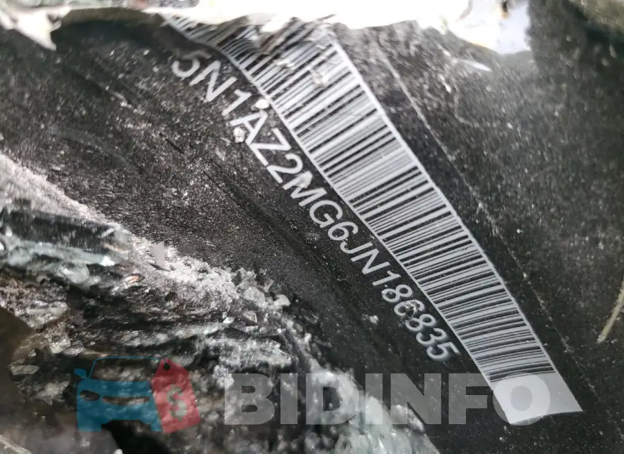 5N1AZ2MG6JN186835 Photo# 13
