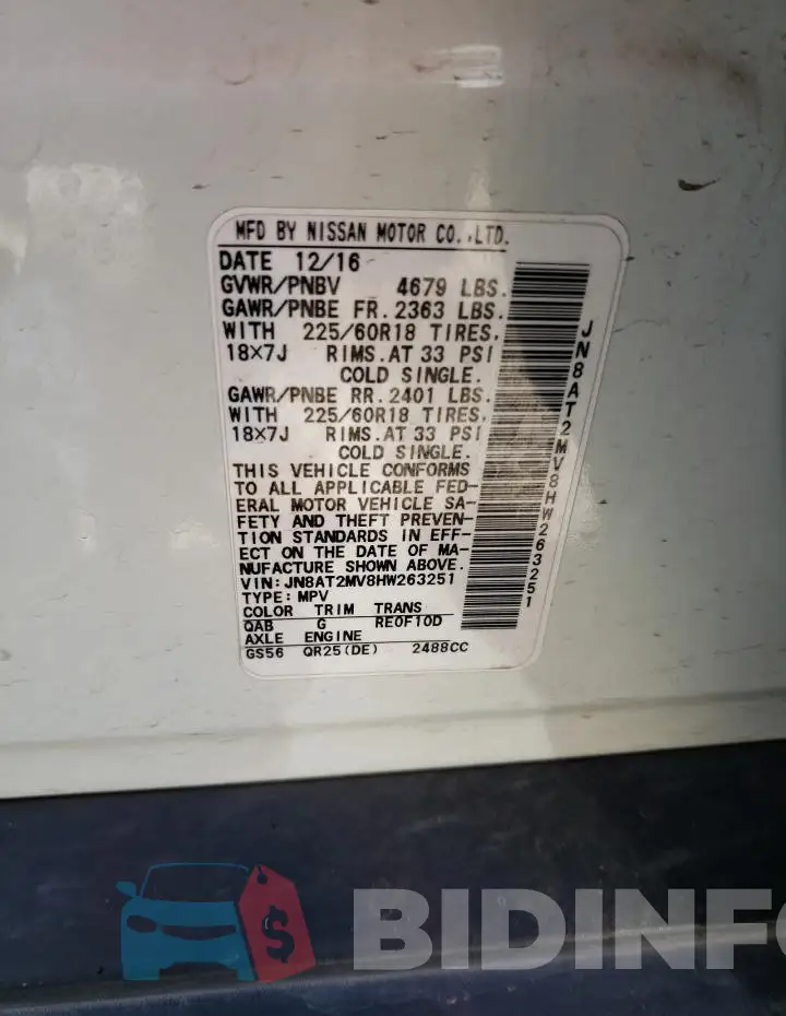 JN8AT2MV8HW263251 Photo# 13