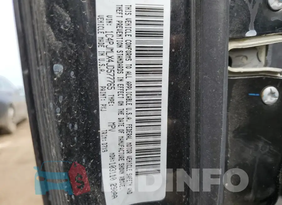 1C4PJMLX4JD577765 Photo# 14