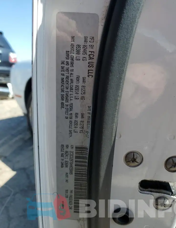2C3CDZBT6HH658009 Photo# 12