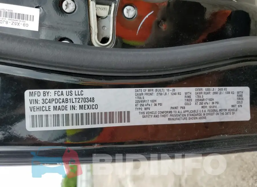 3C4PDCAB1LT270348 Photo# 14