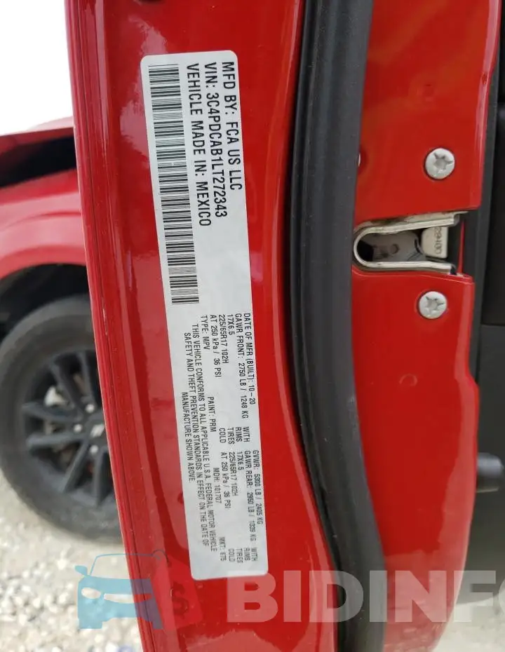 3C4PDCAB1LT272343 Photo# 13