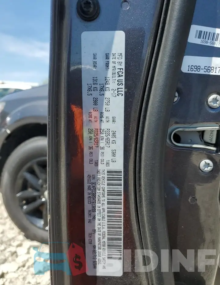 3C4PDCBB5HT613099 Photo# 12