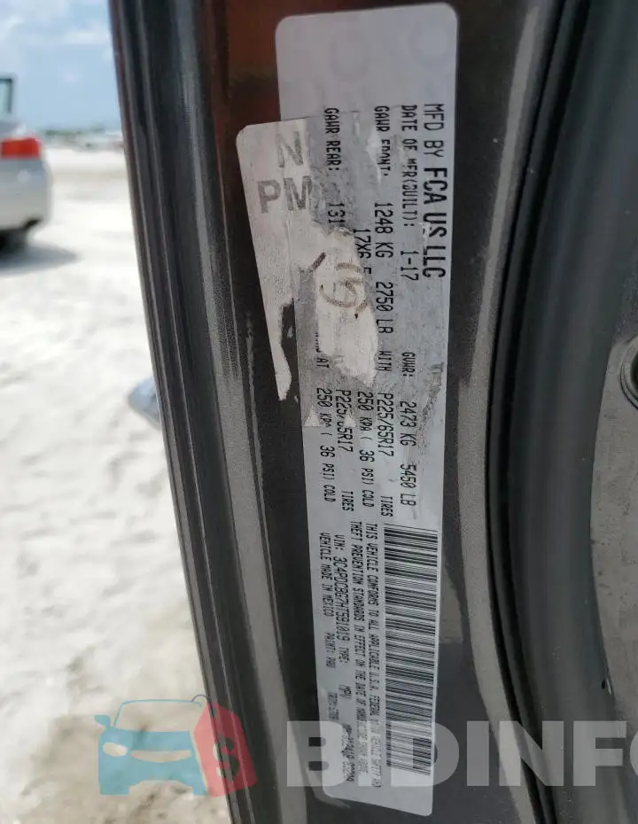 3C4PDCBG7HT591019 Photo# 14