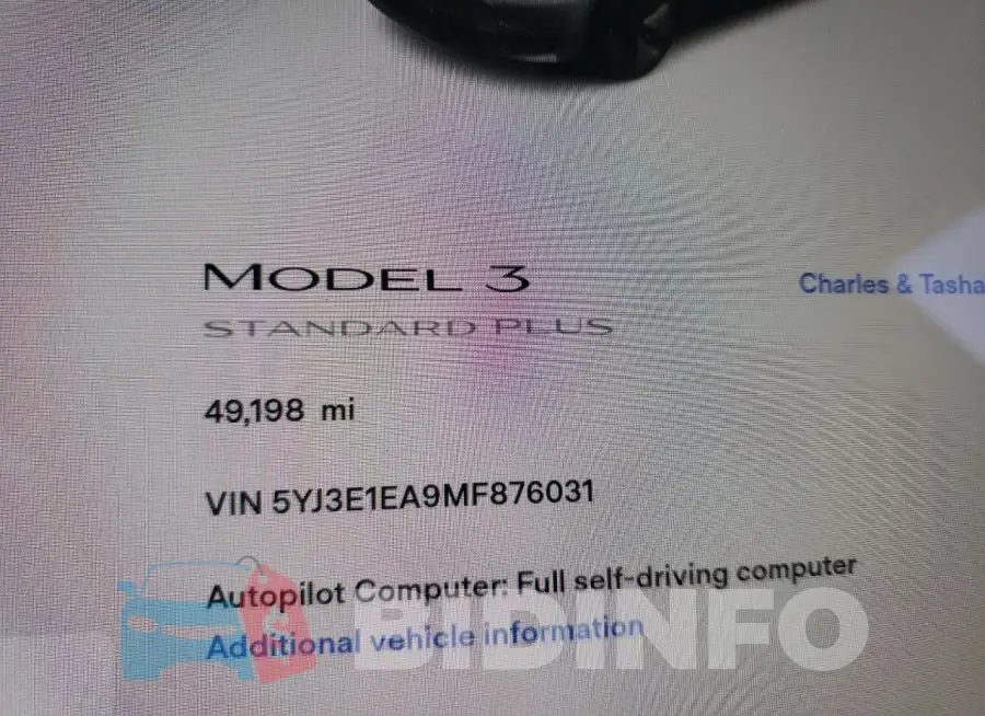 5YJ3E1EA9MF876031 Photo# 8
