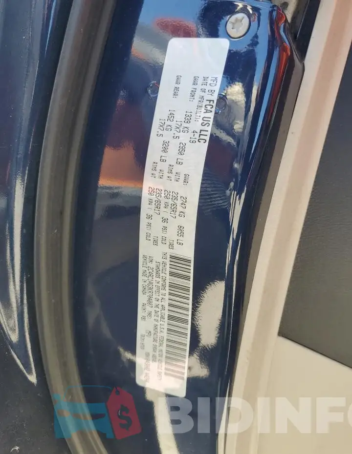 2C4RC1AG3KR704007 Photo# 13