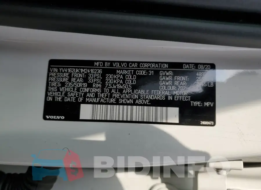 YV4162UK1M2416236 Photo# 14