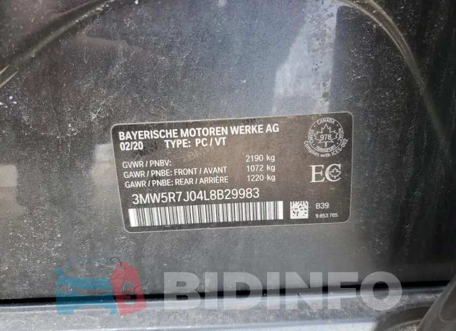 3MW5R7J04L8B29983 Photo# 12