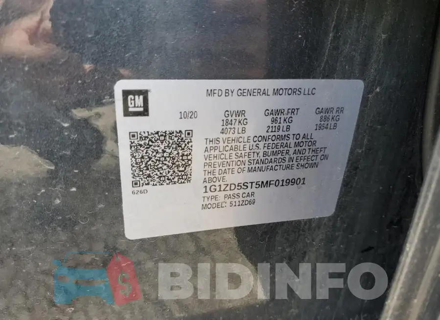1G1ZD5ST5MF019901 Photo# 12
