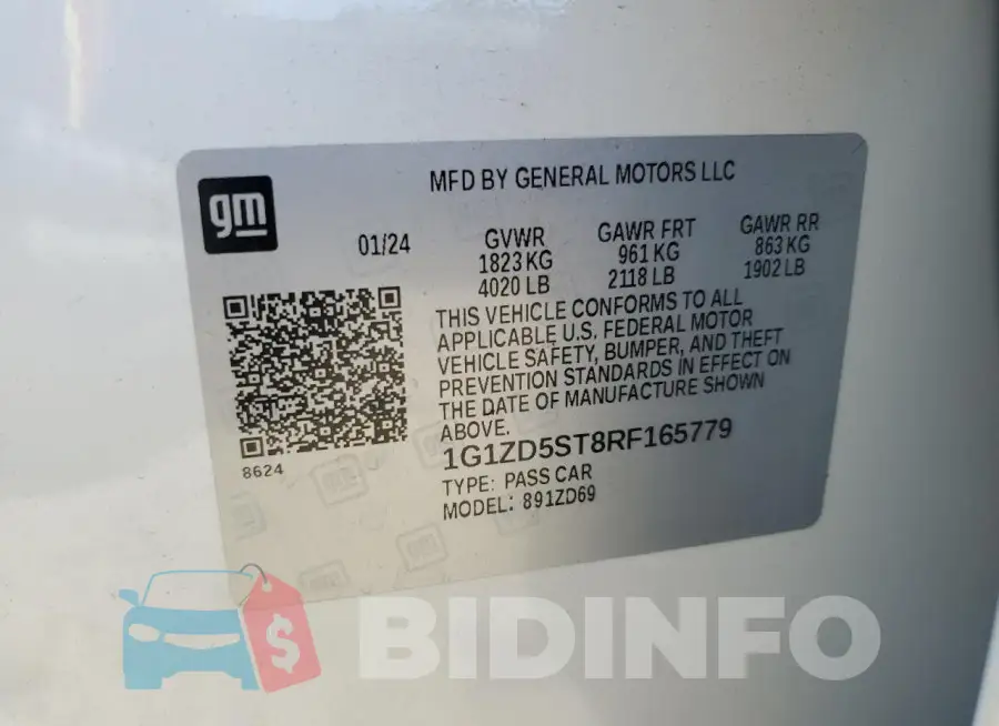 1G1ZD5ST8RF165779 Photo# 12