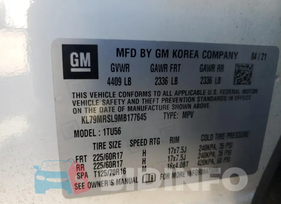 KL79MRSL9MB177645 Photo# 12