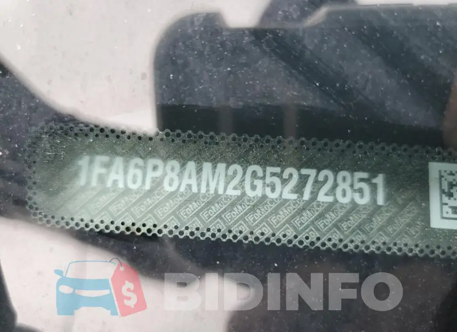 1FA6P8AM2G5272851 Photo# 13