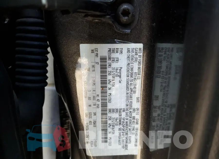 1FADP3F24FL383767 Photo# 12