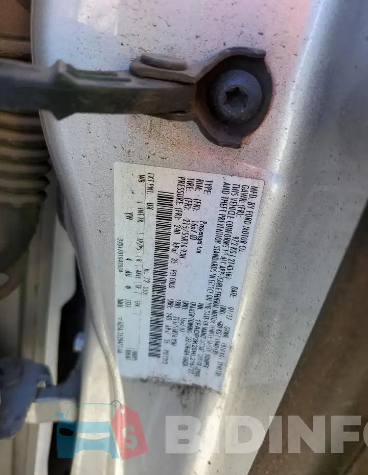 1FADP3K20HL216721 Photo# 12