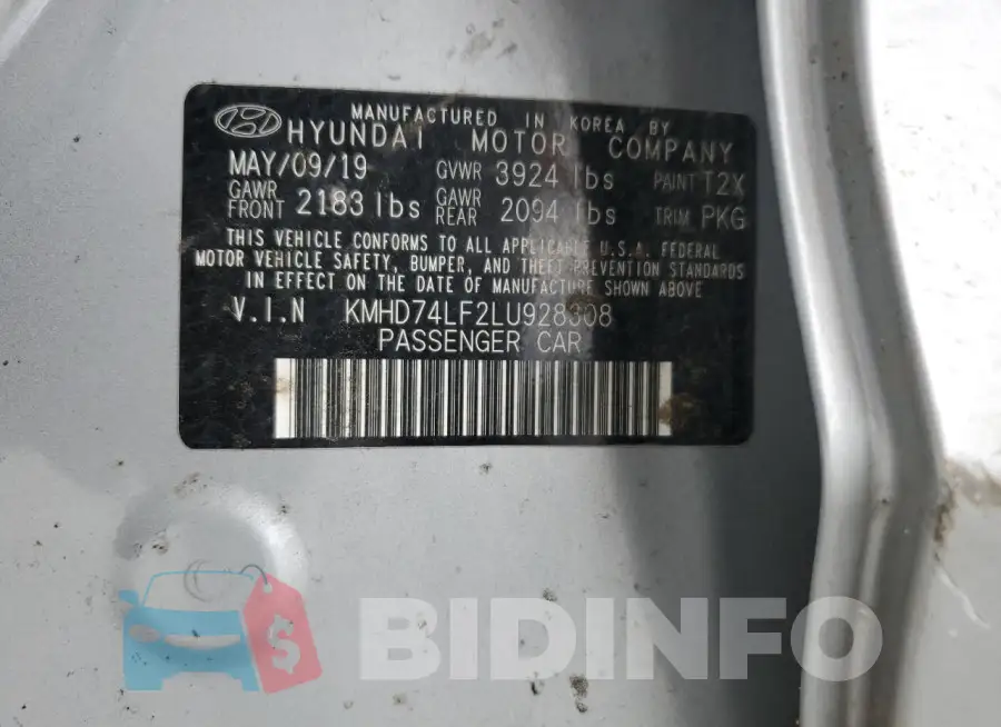 KMHD74LF2LU928308 Photo# 12