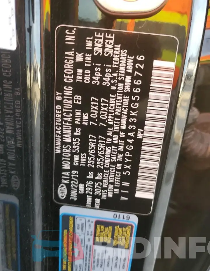 5XYPG4A33KG566726 Photo# 13
