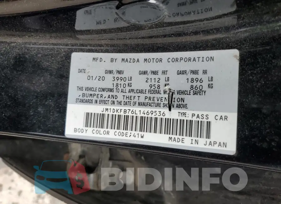 JM1DKFB76L1469536 Photo# 13