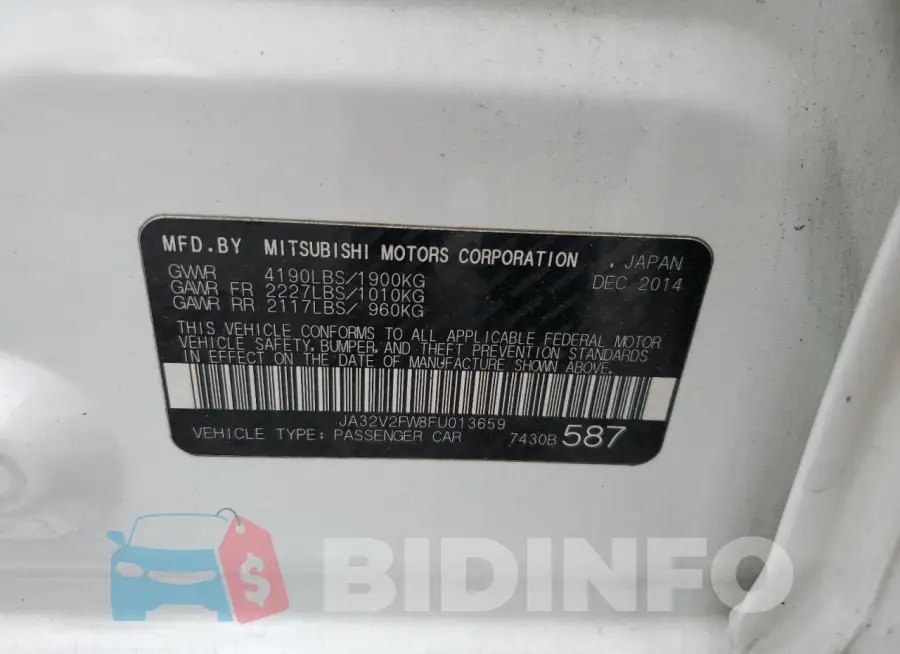 JA32V2FW8FU013659 Photo# 12