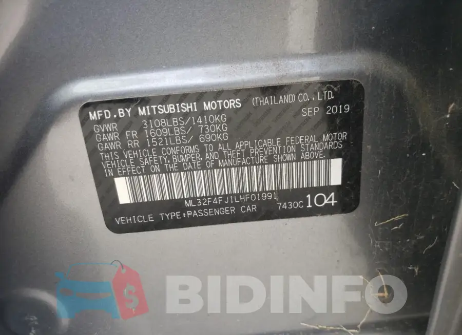 ML32F4FJ1LHF01991 Photo# 12