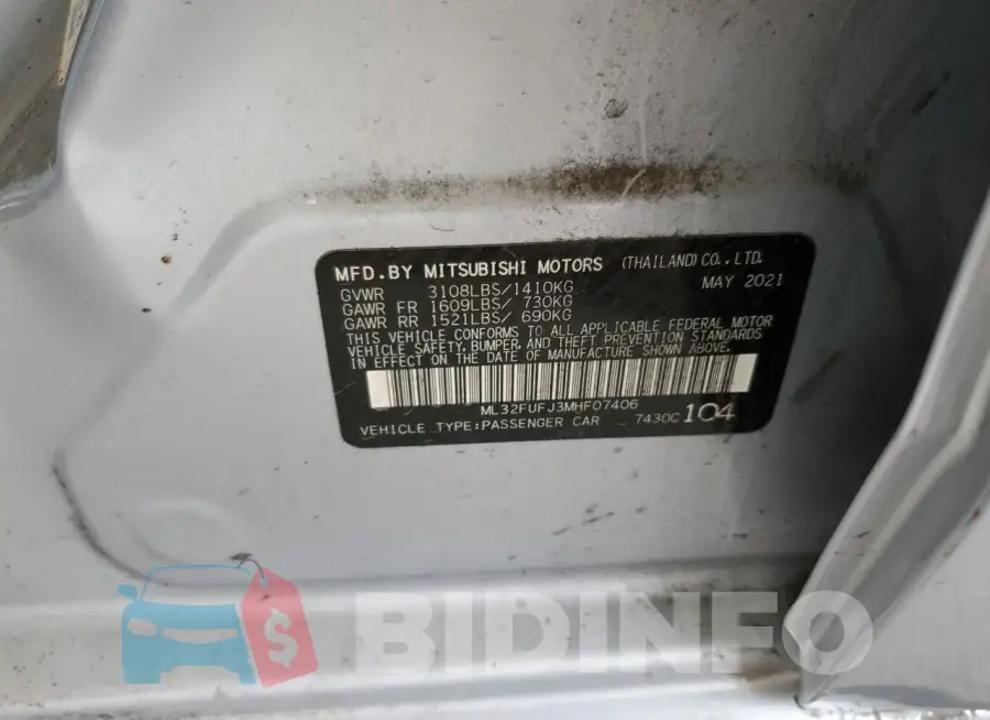 ML32FUFJ3MHF07406 Photo# 12
