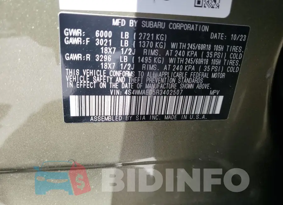 4S4WMAED5R3402507 Photo# 13