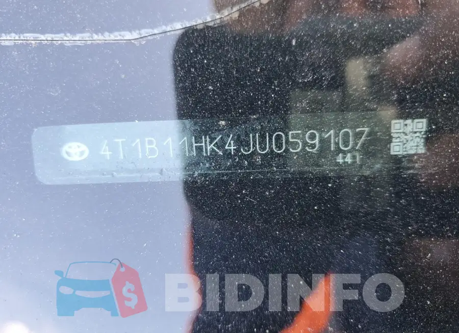 4T1B11HK4JU059107 Photo# 12
