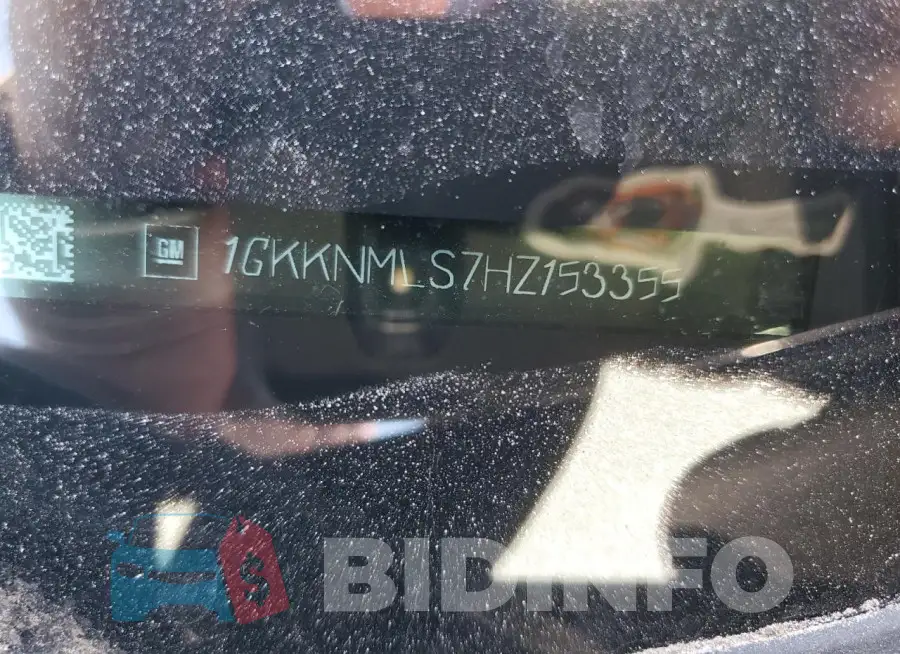 1GKKNMLS7HZ153355 Photo# 13
