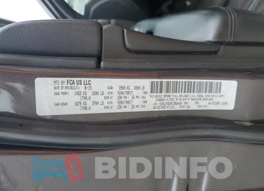 1C4RJFAG0FC950434 Photo# 12