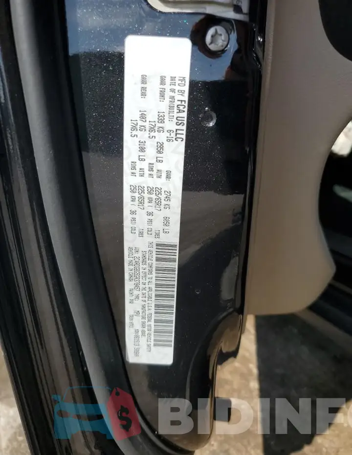 2C4RDGBG5GR378457 Photo# 14