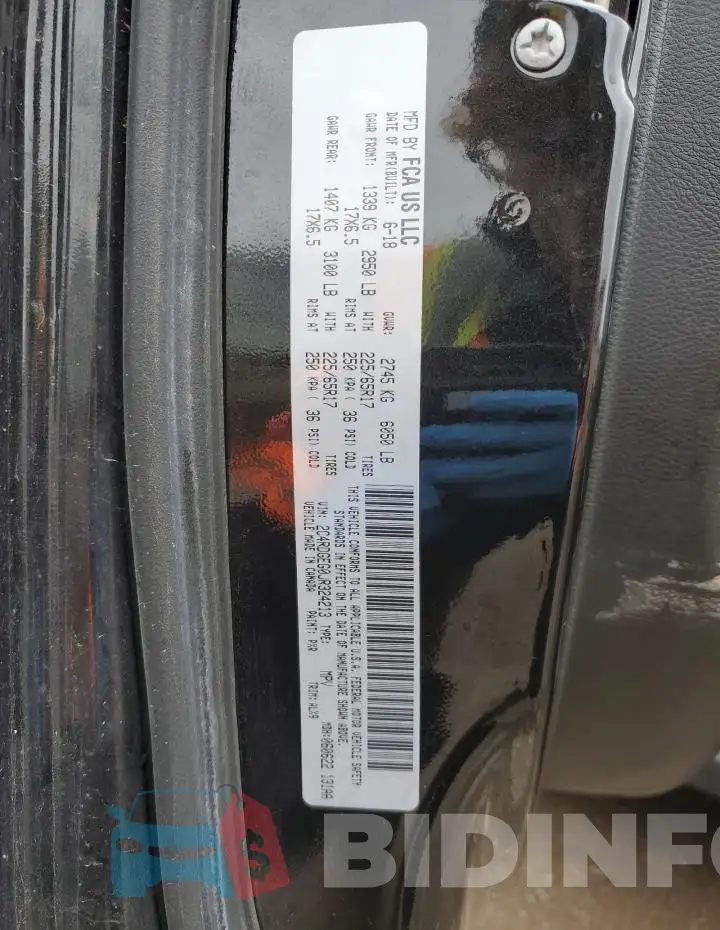 2C4RDGEG0JR324213 Photo# 12