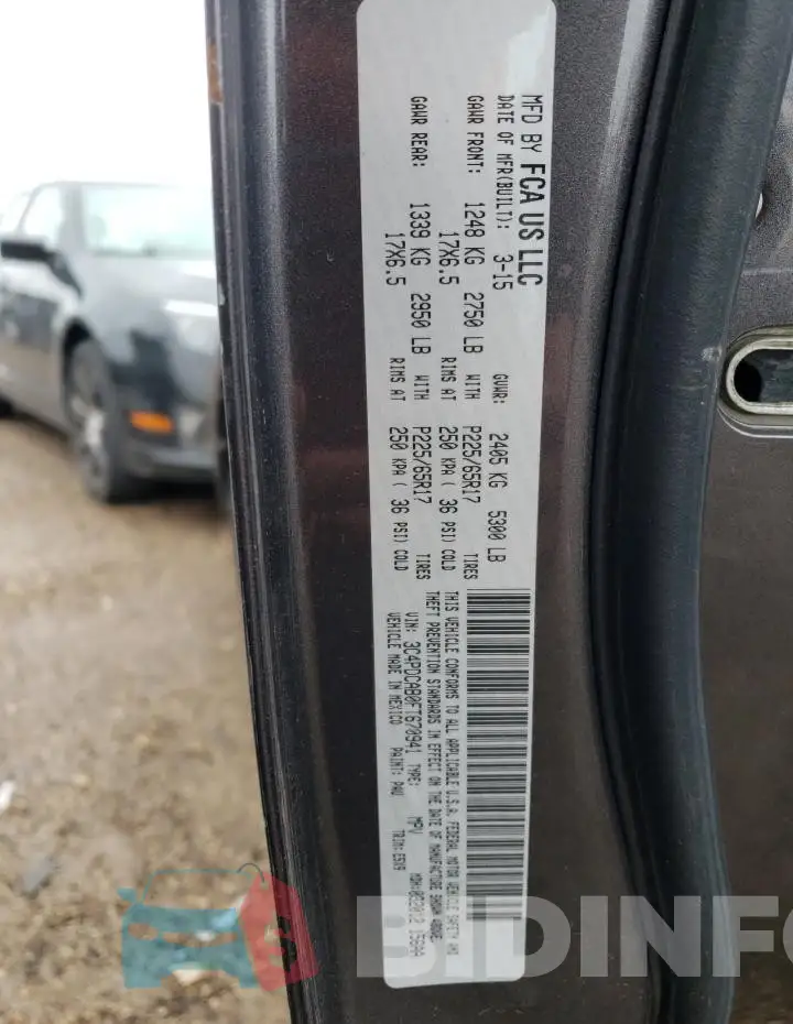 3C4PDCAB0FT670941 Photo# 12