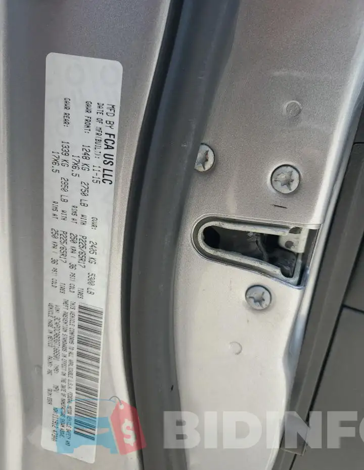 3C4PDCAB3GT166501 Photo# 13