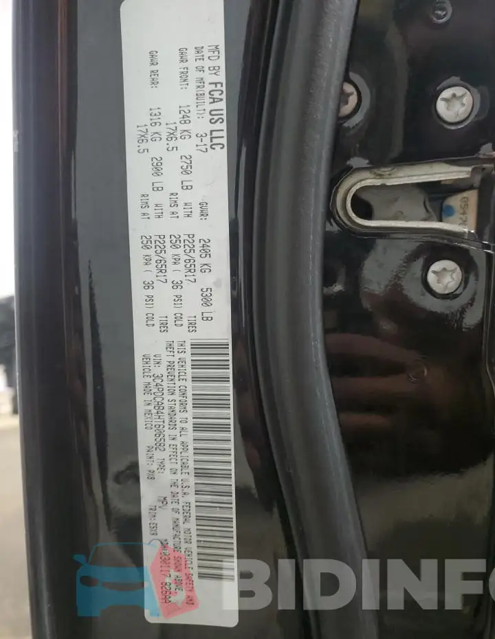 3C4PDCAB4HT606582 Photo# 13