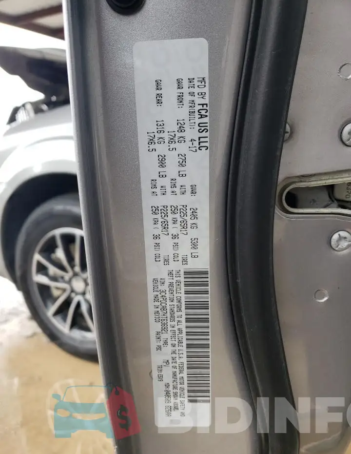 3C4PDCAB7HT636921 Photo# 12