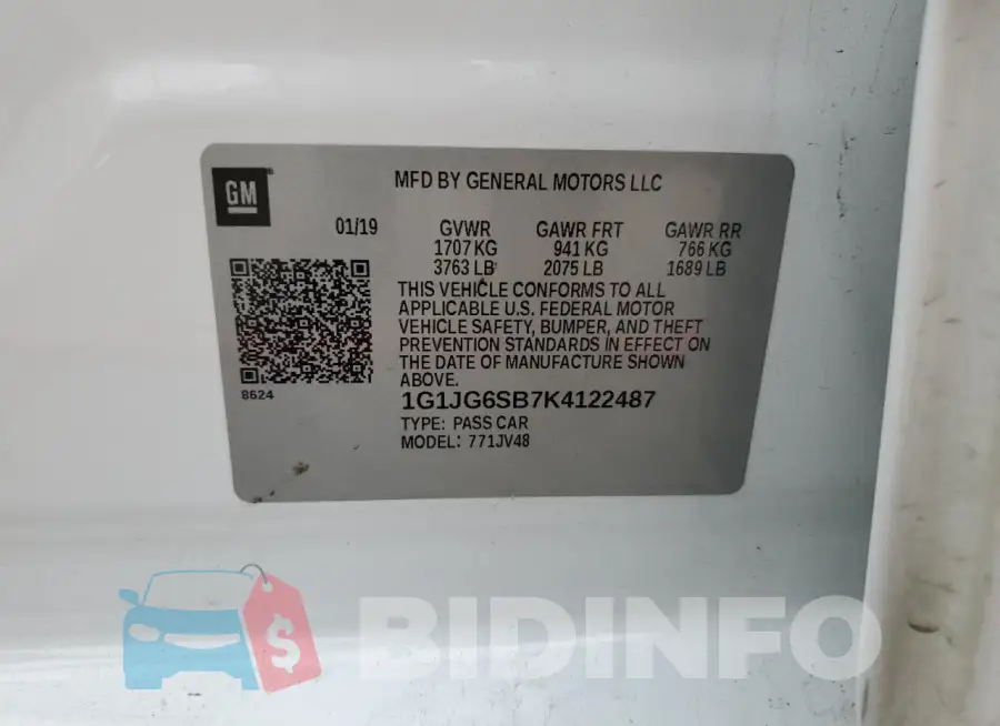 1G1JG6SB7K4122487 Photo# 14