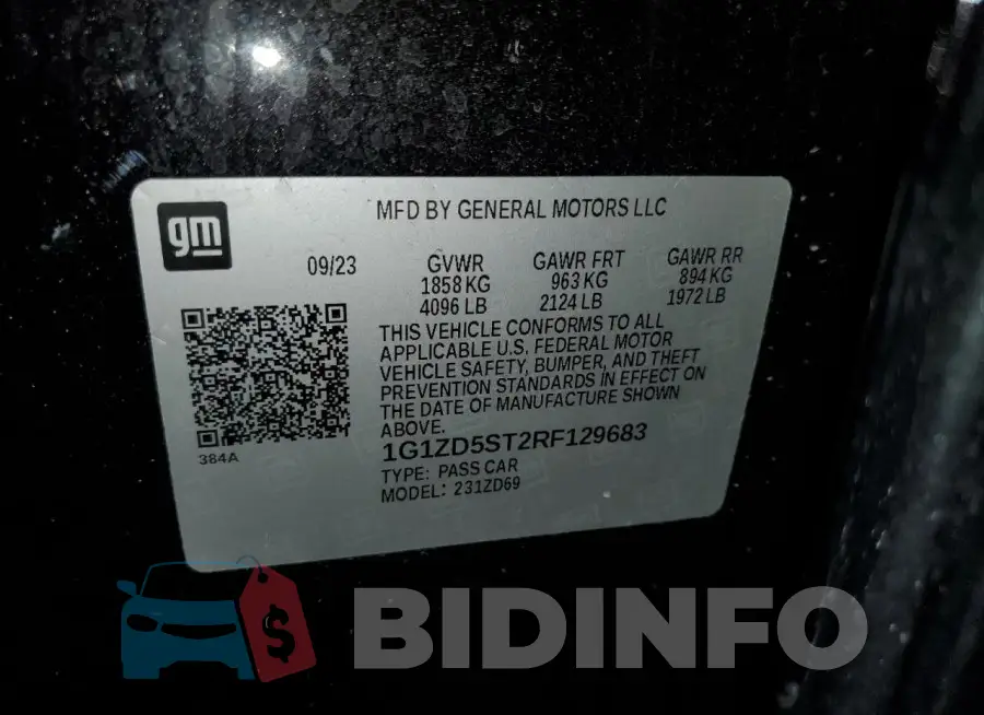 1G1ZD5ST2RF129683 Photo# 12