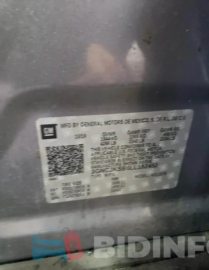 3GNCJKSB6LL182452 Photo# 13