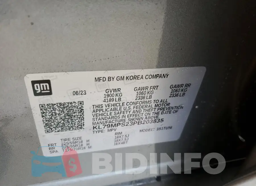 KL79MPS23PB203835 Photo# 12