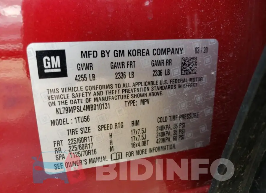KL79MPSL4MB010131 Photo# 13
