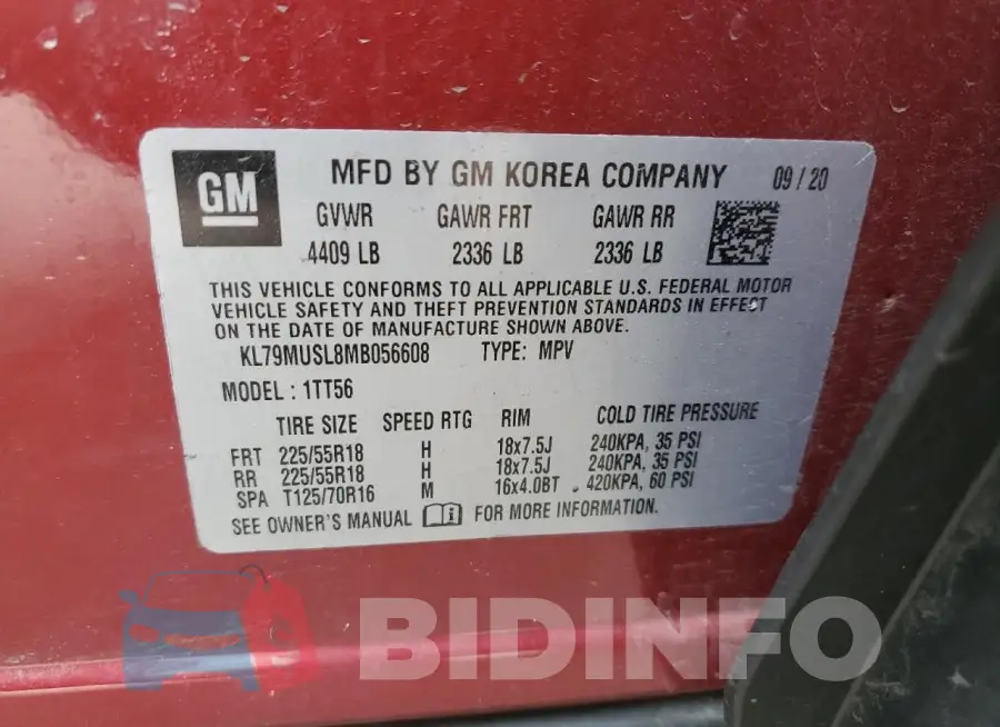 KL79MUSL8MB056608 Photo# 12
