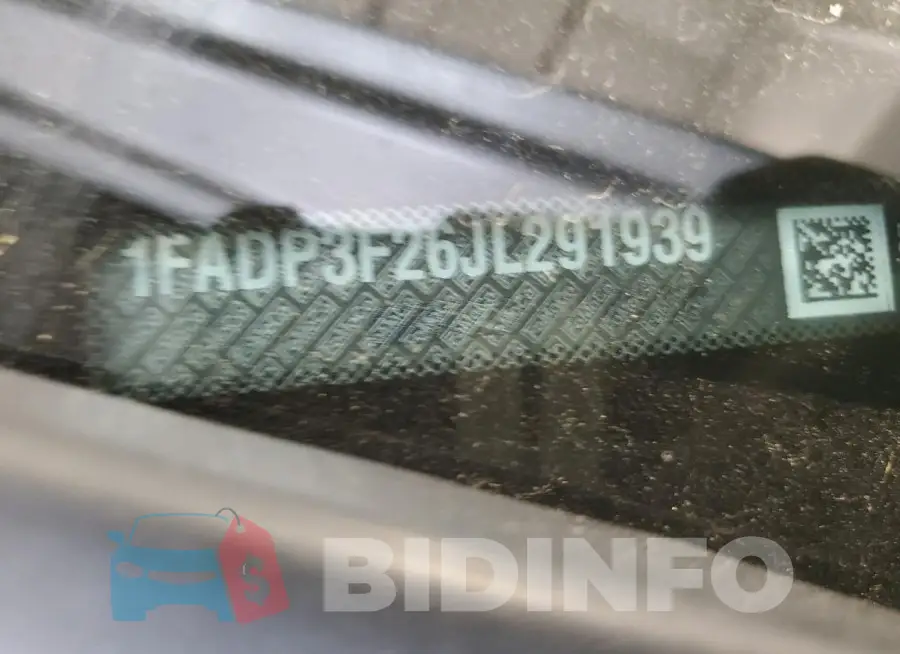 1FADP3F26JL291939 Photo# 12