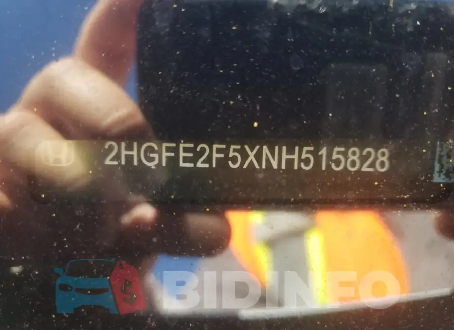 2HGFE2F5XNH515828 Photo# 12